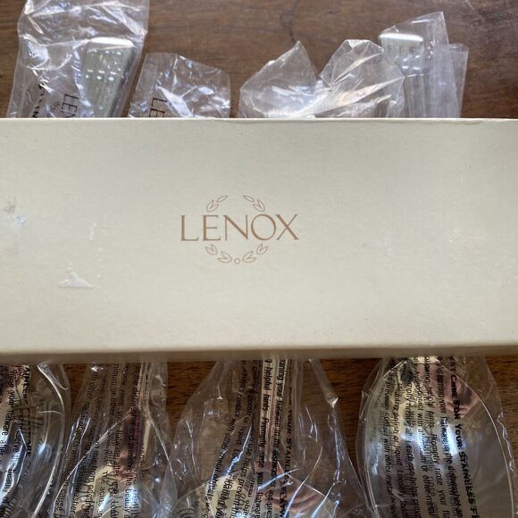 Lenox Tribeca 18/10 Stainless Flatware 4 Piece Hostess Set Silverware New In Box - Picture 4 of 6